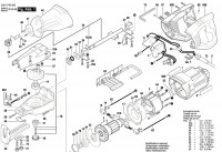 Bosch 3 601 F4C 870 GSA 1100 E Reciprocating saw 230 V / GB Spare Parts GSA1100E